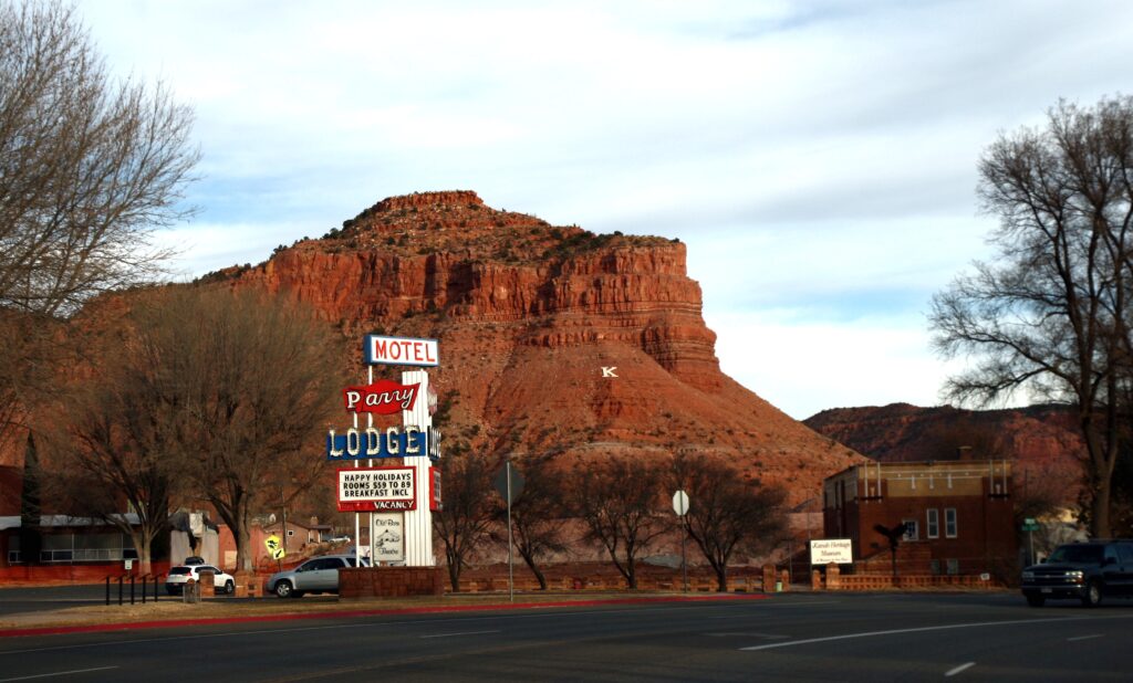Red rock landscape near Kanab, Utah